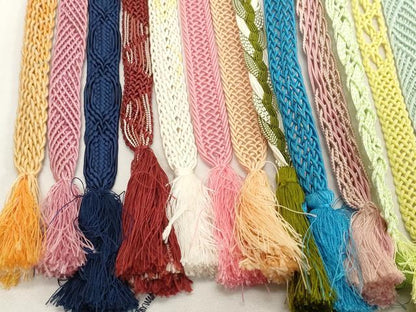 平和屋着物＊夏物　和装小物　帯締め20本セット　レース織　逸品　DABH2445zzz