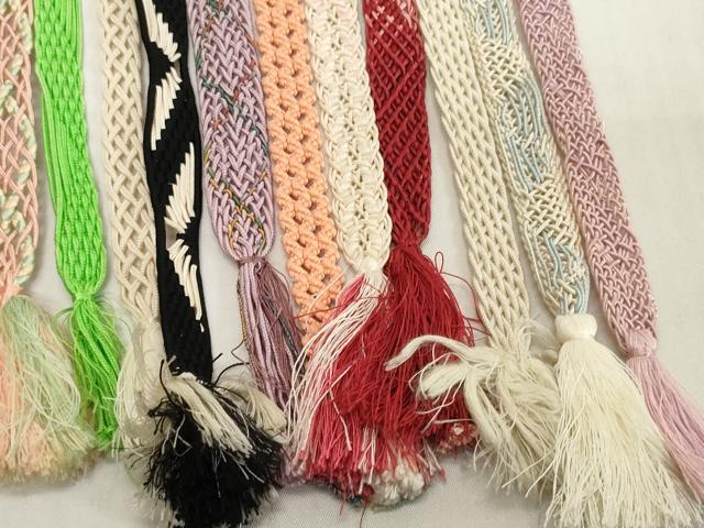 平和屋着物＊夏物　和装小物　帯締め20本セット　レース織　逸品　DABH2447zzz