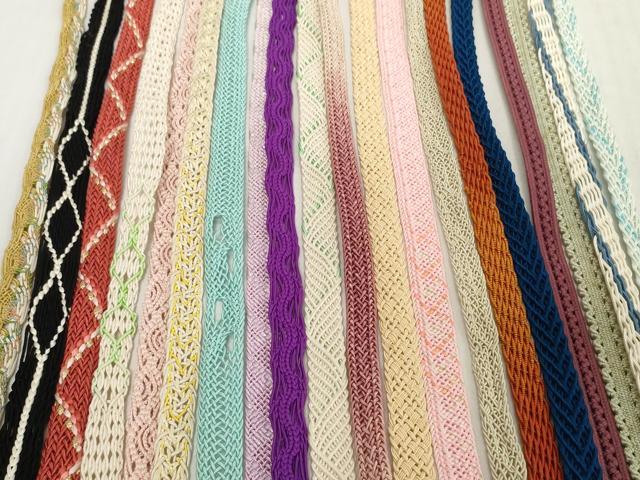 平和屋着物＊夏物　和装小物　帯締め20本セット　レース織　金糸　逸品　DABH2450zzz