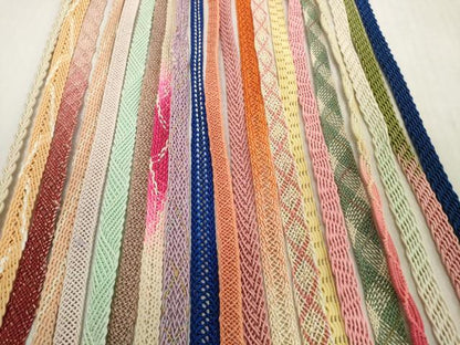 平和屋着物＊夏物　和装小物　帯締め20本セット　レース織　逸品　DABH2451zzz