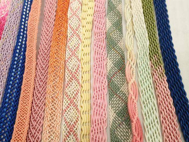 平和屋着物＊夏物　和装小物　帯締め20本セット　レース織　逸品　DABH2451zzz