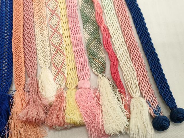 平和屋着物＊夏物　和装小物　帯締め20本セット　レース織　逸品　DABH2451zzz