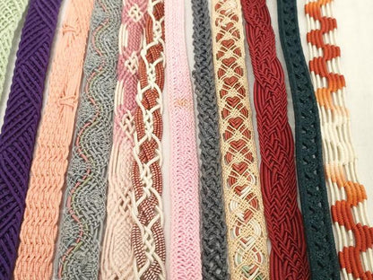 平和屋着物＊夏物　和装小物　帯締め20本セット　レース織　逸品　DABH2453zzz
