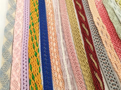 平和屋着物＊夏物　和装小物　帯締め20本セット　レース織　逸品　DABH2454zzz