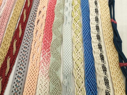 平和屋着物＊夏物　和装小物　帯締め20本セット　レース織　逸品　DABH2454zzz