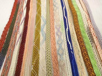 平和屋着物＊夏物　和装小物　帯締め20本セット　レース織　金銀糸　逸品　DABH2456zzz