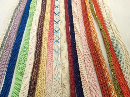 平和屋着物＊夏物　和装小物　帯締め20本セット　レース織　逸品　DABH2457zzz
