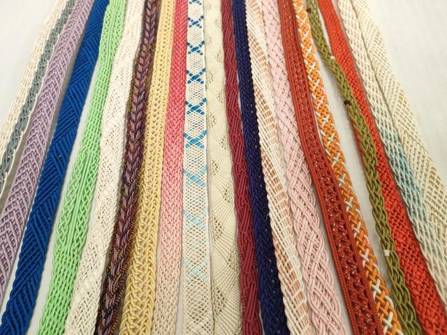 平和屋着物＊夏物　和装小物　帯締め20本セット　レース織　逸品　DABH2457zzz