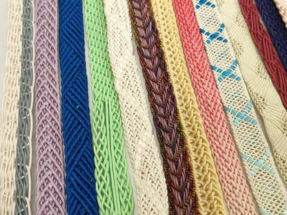 平和屋着物＊夏物　和装小物　帯締め20本セット　レース織　逸品　DABH2457zzz