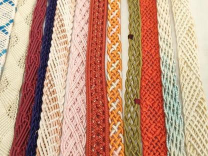 平和屋着物＊夏物　和装小物　帯締め20本セット　レース織　逸品　DABH2457zzz