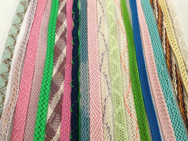 平和屋着物＊夏物　和装小物　帯締め20本セット　レース織　逸品　DABH2458zzz