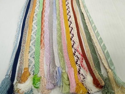 平和屋着物＊夏物　和装小物　帯締め20本セット　レース織　逸品　DABH2462zzz