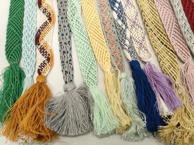 平和屋着物＊夏物　和装小物　帯締め20本セット　レース織　逸品　DABH2465zzz