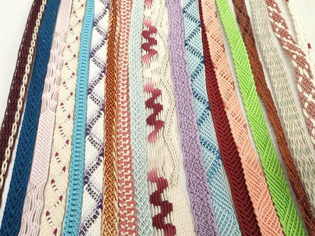 平和屋着物＊夏物　和装小物　帯締め20本セット　レース織　金糸　逸品　DABH2467zzz