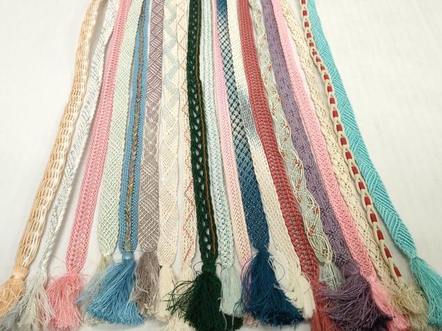 平和屋着物＊夏物　和装小物　帯締め20本セット　レース織　逸品　DABH2470zzz