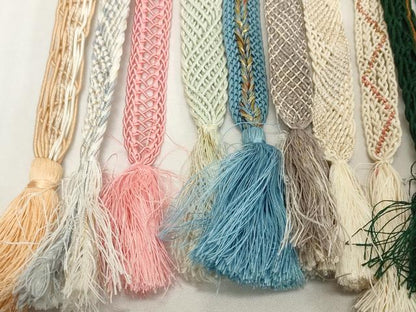 平和屋着物＊夏物　和装小物　帯締め20本セット　レース織　逸品　DABH2470zzz