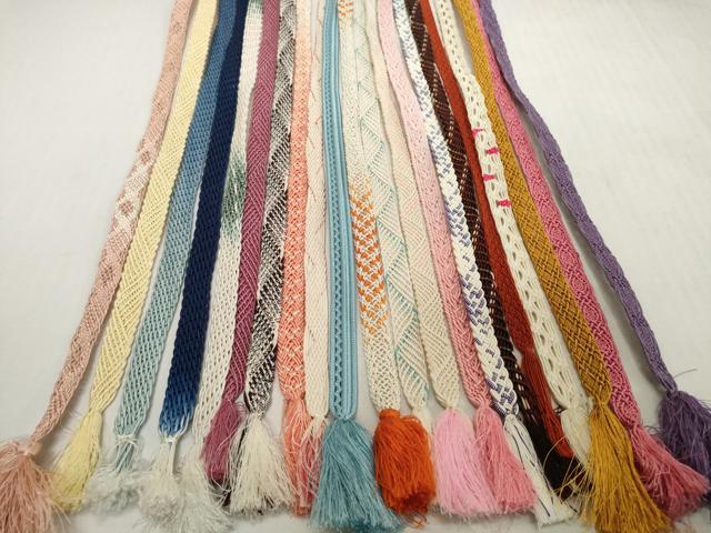 平和屋着物＊夏物　和装小物　帯締め20本セット　レース織　逸品　DABH2471zzz