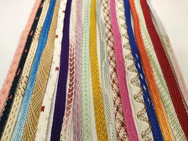 平和屋着物＊夏物　和装小物　帯締め20本セット　レース織　金糸　逸品　DABH2475zzz