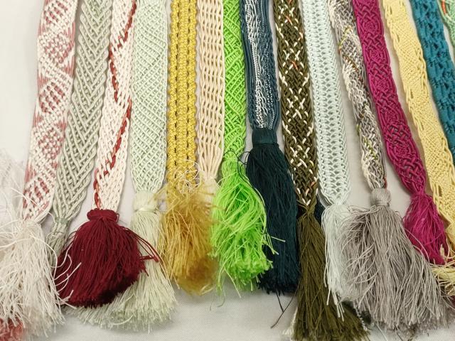 平和屋着物＊夏物　和装小物　帯締め20本セット　レース織　逸品　DABH2476zzz