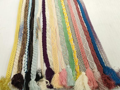 平和屋着物＊夏物　和装小物　帯締め20本セット　レース織　金糸　逸品　DABH2482zzz