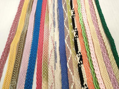 平和屋着物＊夏物　和装小物　帯締め20本セット　レース織　逸品　DABH2485zzz