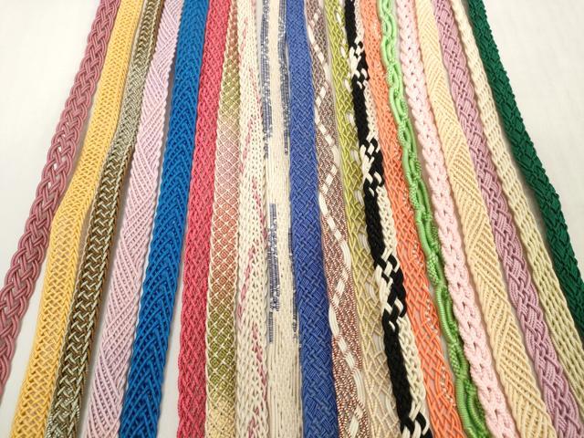 平和屋着物＊夏物　和装小物　帯締め20本セット　レース織　逸品　DABH2485zzz