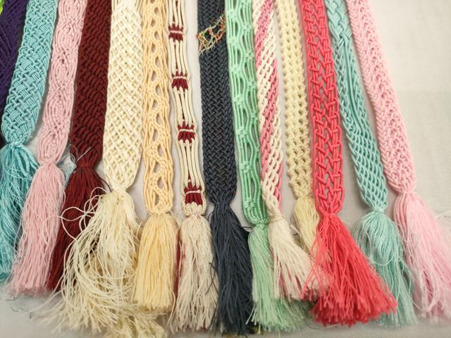 平和屋着物＊夏物　和装小物　帯締め20本セット　レース織　逸品　DABH2492zzz