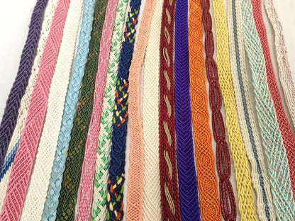 平和屋着物＊夏物　和装小物　帯締め20本セット　レース織　逸品　DABH2497zzz