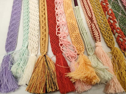 平和屋着物＊夏物　和装小物　帯締め20本セット　レース織　逸品　DABH2499zzz
