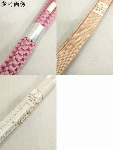 平和屋着物●和装小物　帯締め10本セット　礼装用　手組紐　高麗組　奈良組　冠組　金糸　さが美扱い　逸品　未使用　DABH2502zzz