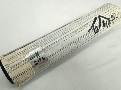 平和屋着物＊夏物　浴衣　反物　着尺　注染　舞蝶文　コーマ糸使用　綿　逸品　未使用　DABH2514zzz