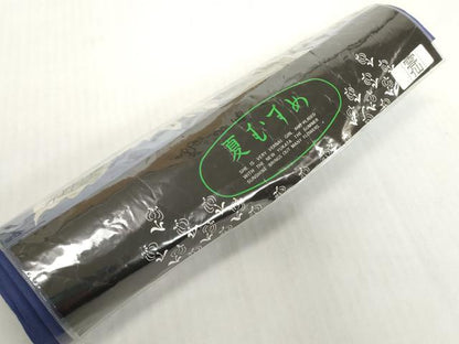 平和屋着物＊夏物　浴衣　着尺　注染　向日葵　ひまわり　綿　逸品　未使用　DABH2524zzz
