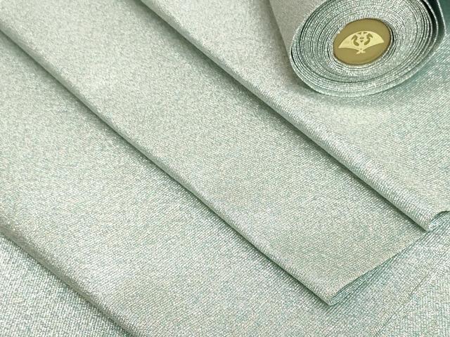 平和屋着物●国際的伝統工芸作家　十二代・藤林徳扇　苑寿　名古屋帯　帯反物　綴れ　ラメ糸　逸品　未使用　DABH2542zzz