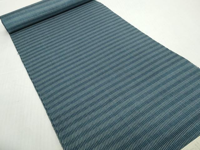 平和屋着物＊夏物　紗紬　反物　着尺　変わり間道　逸品　未使用　DABH2602zzz