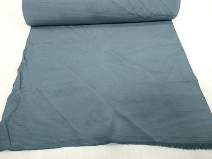 平和屋着物＊夏物　色無地　解き反物　着尺　絽　鉄御納戸色　逸品　DABH2638zzz