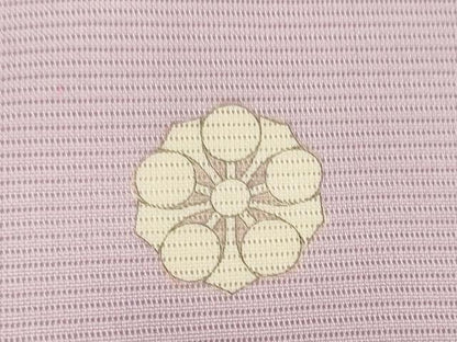 平和屋着物＊夏物 本加賀友禅作家 染元千紅代表 寺西一紘 色留袖 解き反物 着尺 絽 白鷺 萩 撫子 逸品 DABH2641zzz