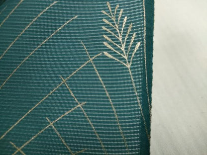 平和屋着物＊夏物　付下げ　解き反物　着尺　裁断済　絽　刺繍　地紙花文　小麦　金銀彩　逸品　未使用　DABH2642zzz