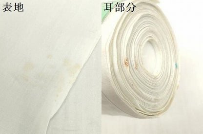 平和屋着物＊夏物　浴衣　反物　着尺　注染　朝顔　アサガオ　綿　逸品　未使用　DABH2670zzz