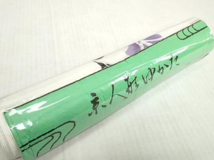 平和屋着物＊夏物　浴衣　反物　着尺　注染　朝顔　アサガオ　綿　逸品　未使用　DABH2670zzz