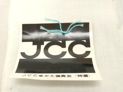 平和屋着物＊夏物　浴衣　反物　着尺　注染　朝顔　アサガオ　綿　逸品　未使用　DABH2670zzz