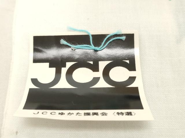 平和屋着物＊夏物　浴衣　反物　着尺　注染　朝顔　アサガオ　綿　逸品　未使用　DABH2670zzz