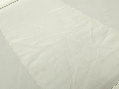 平和屋着物＊夏物　長襦袢　反物　着尺　小千谷本麻紋紗　芝撫子紋紗　生成り色　小千谷織物　東急百貨店　麻　逸品　未使用　DABH2686zzz