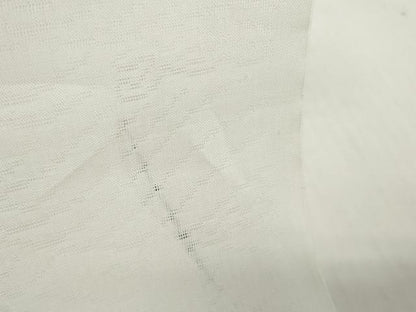 平和屋着物＊夏物　長襦袢　反物　着尺　立波紋紗　生成り色　麻　逸品　未使用　DABH2703zzz