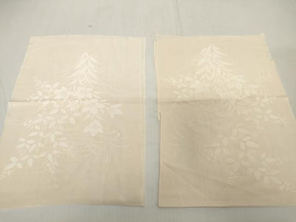 平和屋着物＊夏物　付下げ　解き反物　着尺　裁断済　絽　桔梗萩花文　逸品　DABH2723zzz