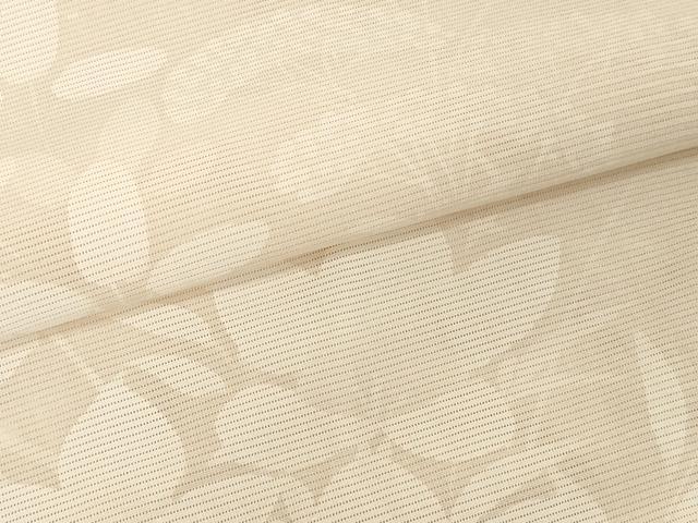 平和屋着物＊夏物　付下げ　解き反物　着尺　裁断済　絽　桔梗萩花文　逸品　DABH2723zzz