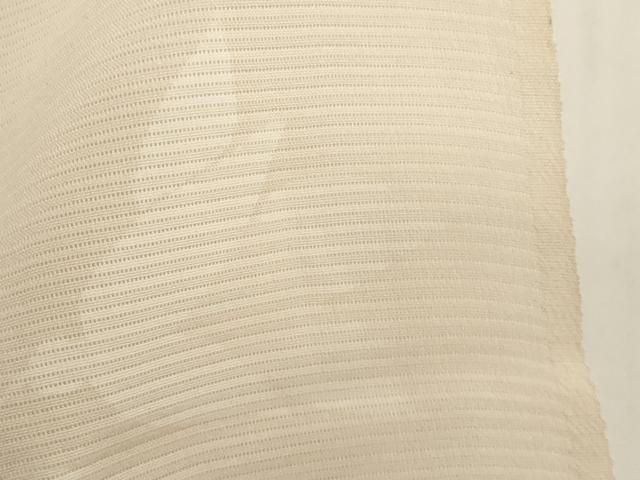 平和屋着物＊夏物　付下げ　解き反物　着尺　裁断済　絽　桔梗萩花文　逸品　DABH2723zzz