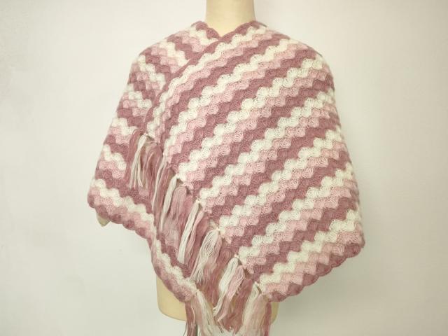 平和屋着物●和装小物　ショールまとめて5点　ニット　レース　亀甲花模様　逸品　DABH2734zzz