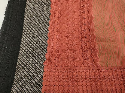 平和屋着物▼和装小物　ショールまとめて7点　絞り　レース　麻の葉　逸品　DABH2736zzz