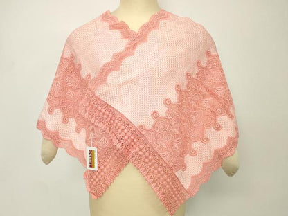 平和屋着物▼和装小物　ショールまとめて7点　絞り　レース　麻の葉　逸品　DABH2736zzz