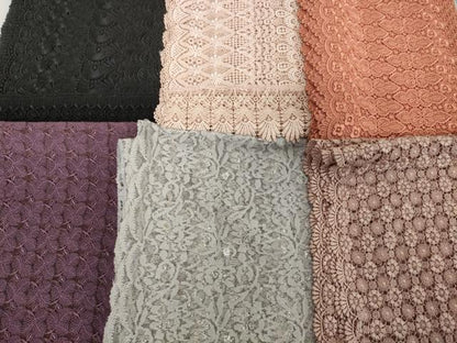 平和屋着物▼和装小物　ショールまとめて10点　レース　未使用品あり　逸品　DABH2738zzz